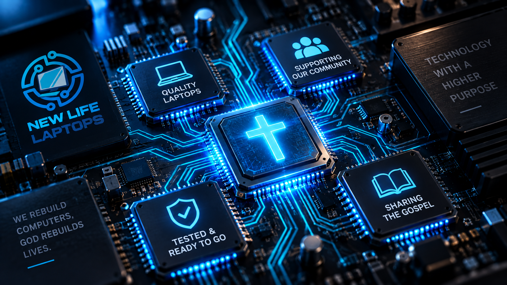 New Life Laptops – Technology with a Higher Purpose